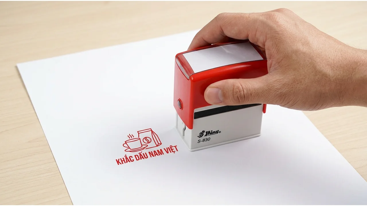 Ba loại con dấu in logo phổ biến cho bao bì – so sánh để chọn đúng ngay từ đầu