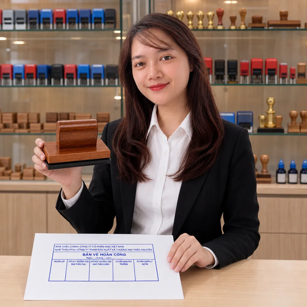 Ai Cần Có Dấu Bản Vẽ Hoàn Công Và Thường Dùng Khi Nào?