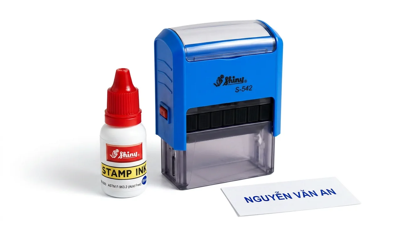 Dấu tự động, dấu liền mực hay con dấu gỗ khắc tên — ưu và nhược của từng loại là gì?