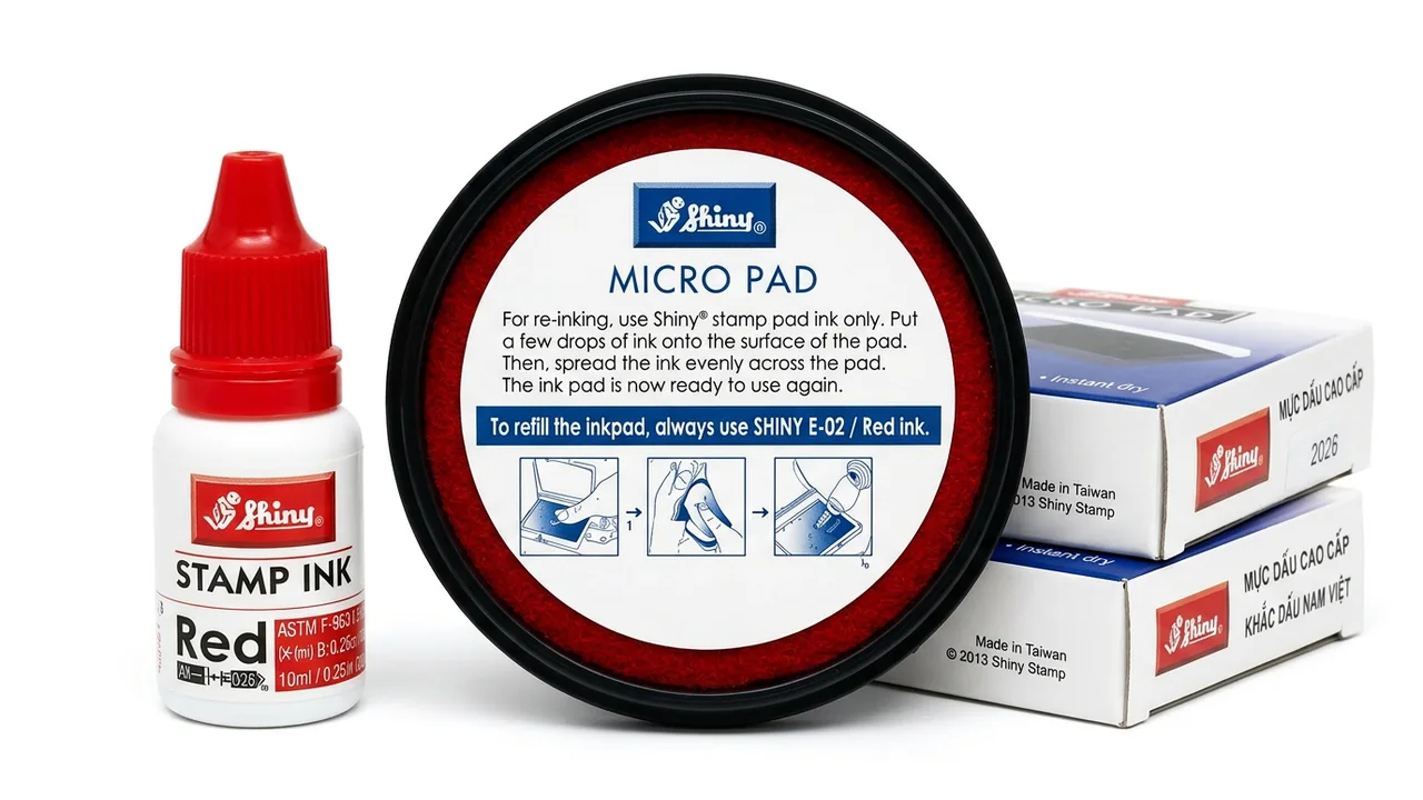 Khay Mực Lăn Tay Micro Chính Hãng: Mực Rõ Nét, Không Lem Nhòe