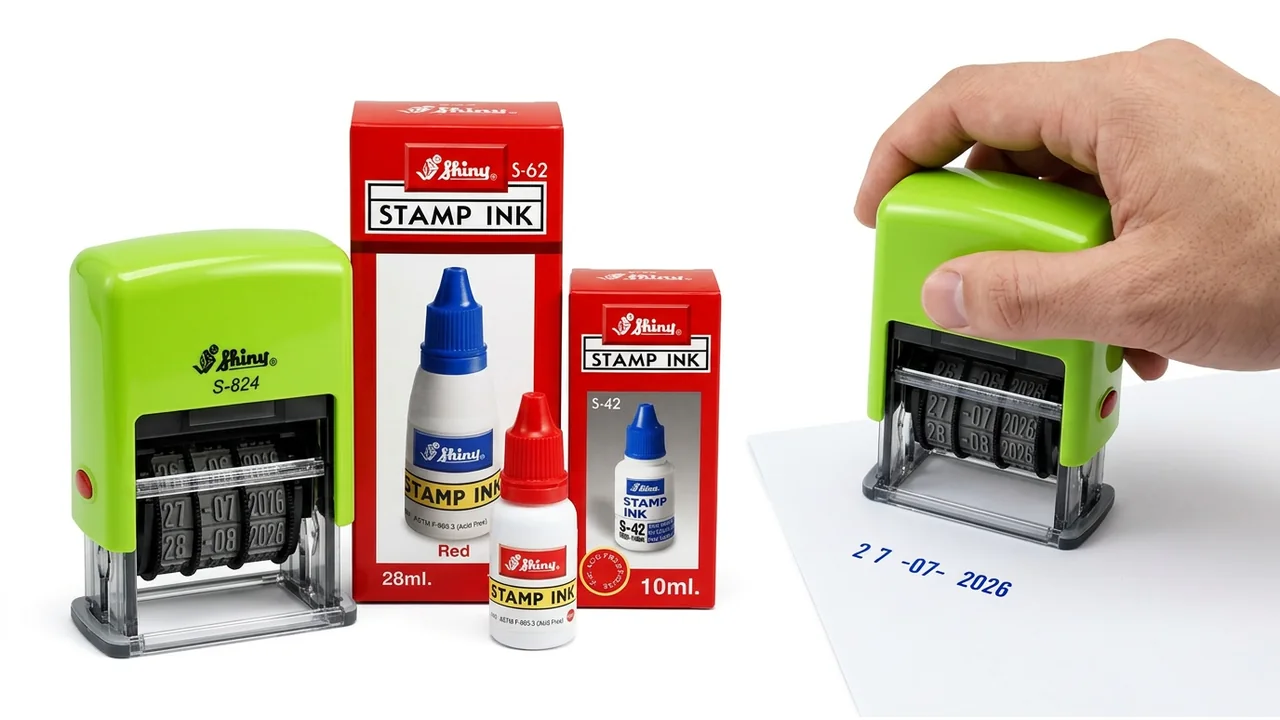 Khắc dấu ngày tháng năm