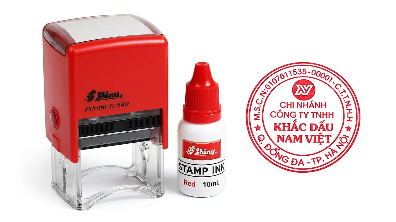 Khắc dấu công ty