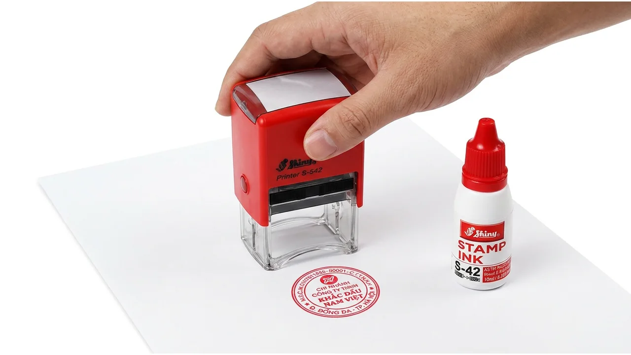 Khắc dấu công ty