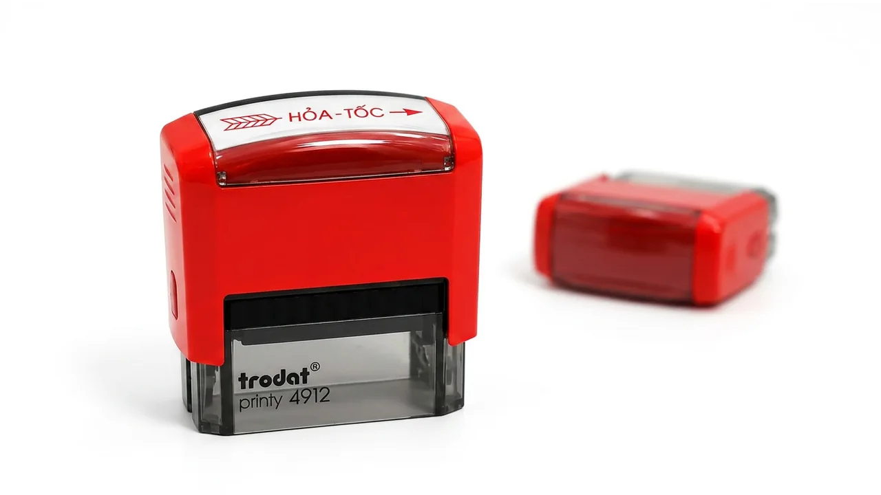 Khắc dấu hỏa tốc
