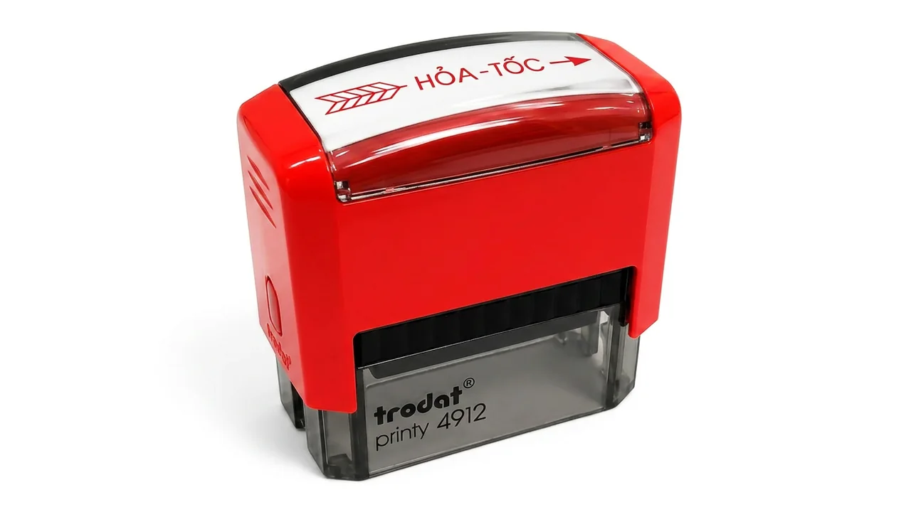 Khắc dấu hỏa tốc