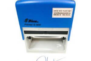 Khắc dấu chữ ký mẫu 5