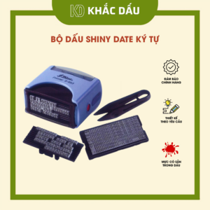 Bộ dấu Shiny Date Ký Tự