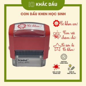 Khắc dấu cô khen
