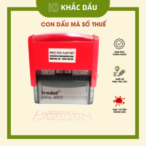 Khắc dấu mã số thuế