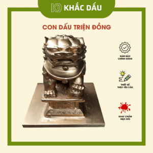 Khắc dấu triện đồng