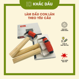 Khắc dấu con lăn