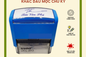 Khắc dấu chữ ký mẫu 1