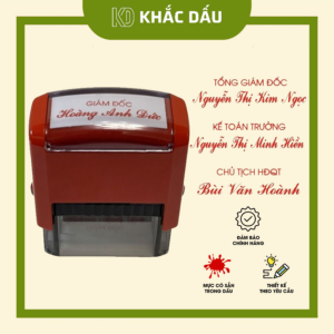 khắc dấu chức danh