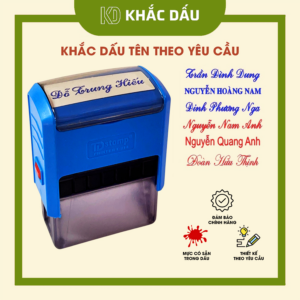 khắc dấu tên
