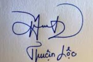 Chữ Ký Đẹp Tên Lộc: Khai Mở Tài Vận, Định Hình Phong Cách