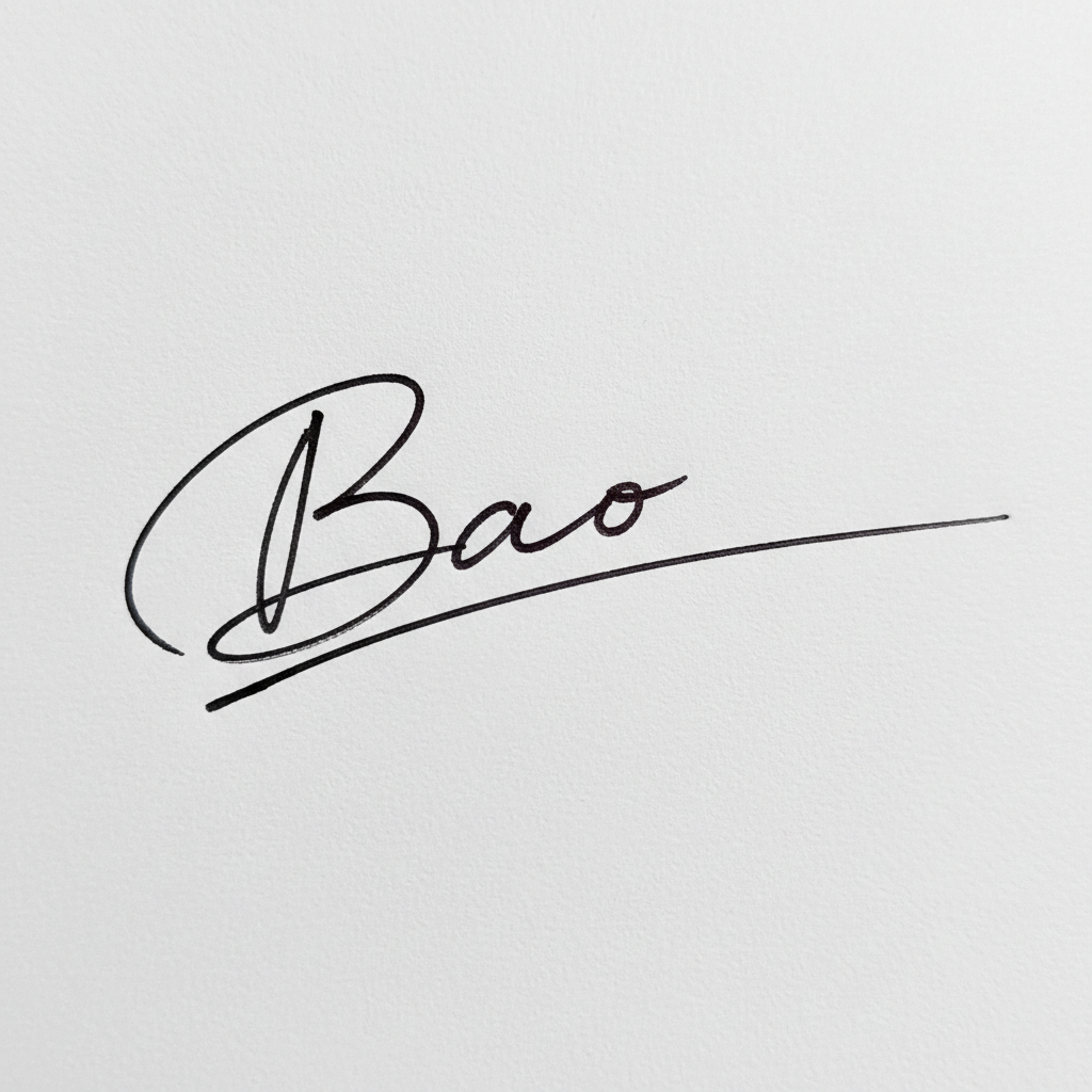 Chữ Ký Mẫu Tên Bảo: Bí Quyết Kiến Tạo Nét Riêng Khẳng Định Đẳng Cấp Mẫu chữ ký tên Bảo số 10