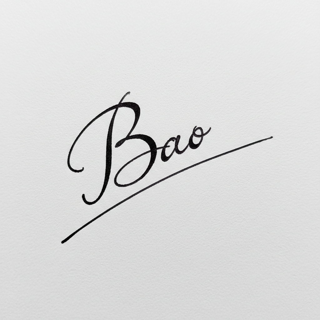 Chữ Ký Mẫu Tên Bảo: Bí Quyết Kiến Tạo Nét Riêng Khẳng Định Đẳng Cấp Mẫu chữ ký tên Bảo số 5