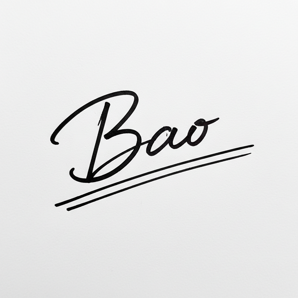 Chữ Ký Mẫu Tên Bảo: Bí Quyết Kiến Tạo Nét Riêng Khẳng Định Đẳng Cấp Mẫu chữ ký tên Bảo số 7