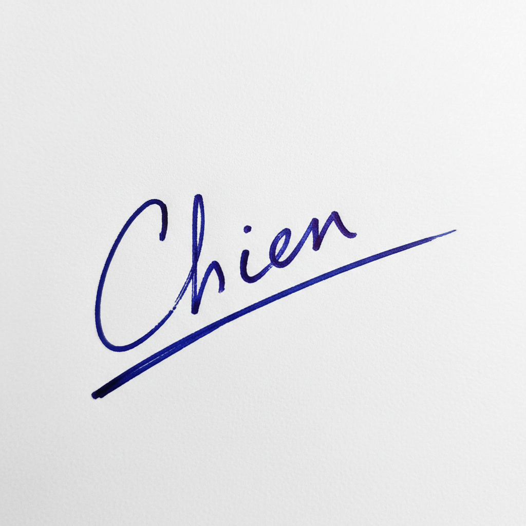 Chữ Ký Người Tên Chiến: Bí Quyết Kiến Tạo Dấu Ấn Cá Nhân Độc Đáo Mẫu chữ ký tên Chiến số 3
