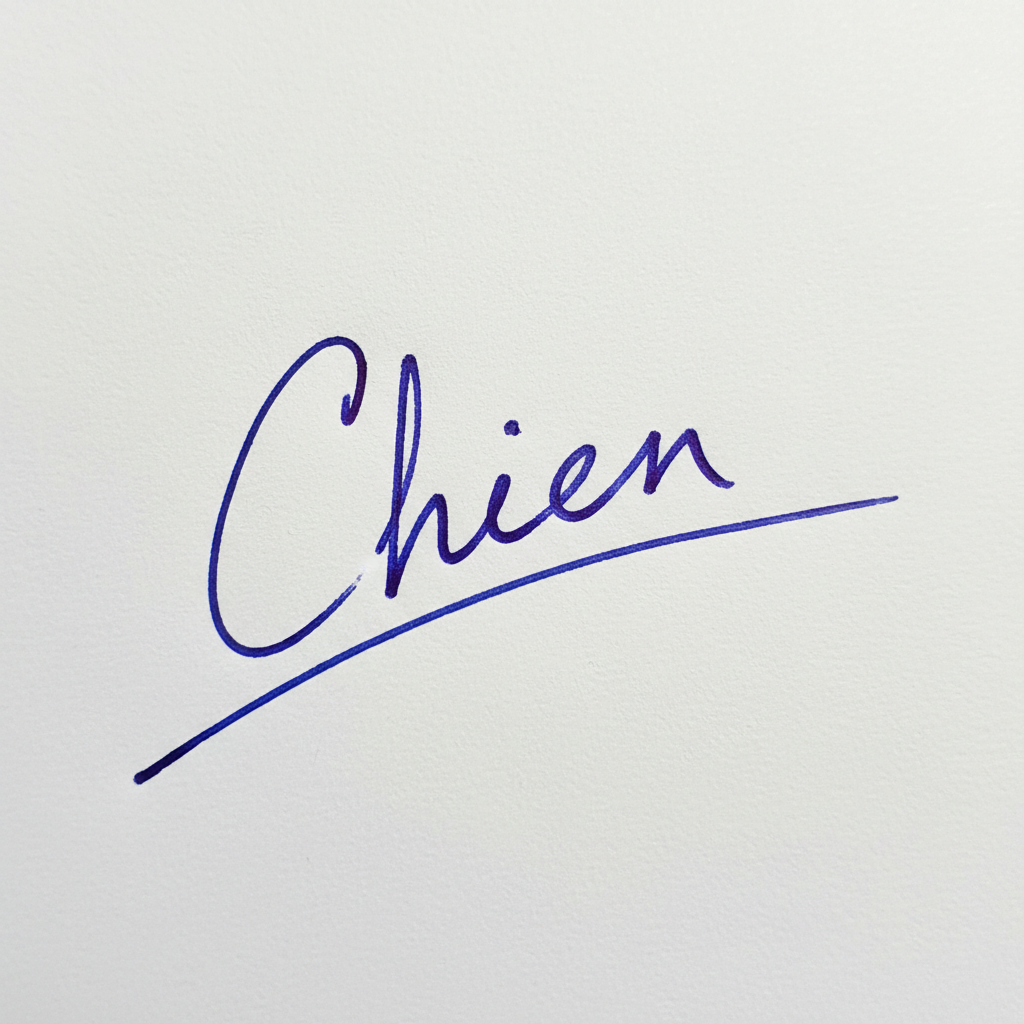 Chữ Ký Người Tên Chiến: Bí Quyết Kiến Tạo Dấu Ấn Cá Nhân Độc Đáo Mẫu chữ ký tên Chiến số 6