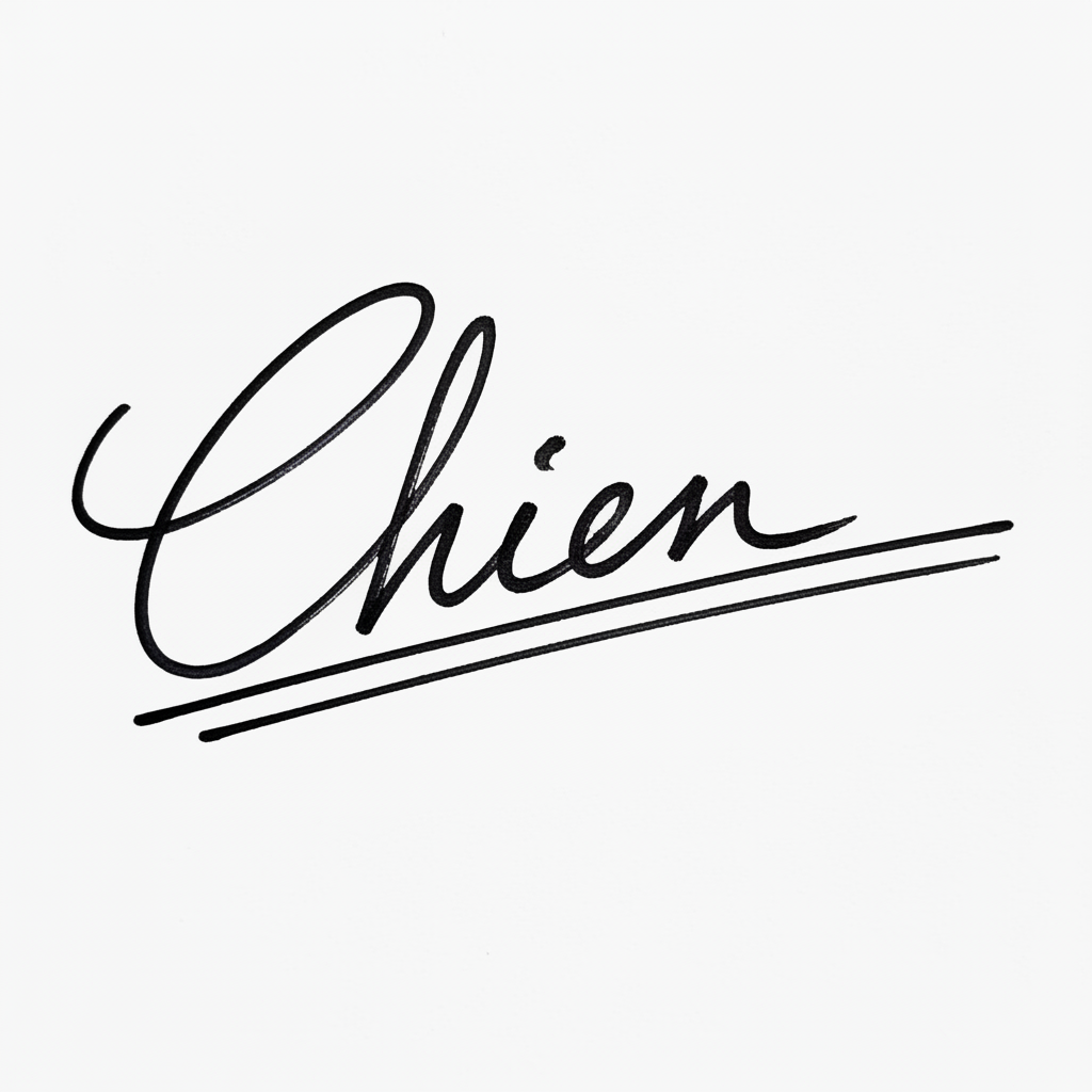 Chữ Ký Người Tên Chiến: Bí Quyết Kiến Tạo Dấu Ấn Cá Nhân Độc Đáo Mẫu chữ ký tên Chiến số 7