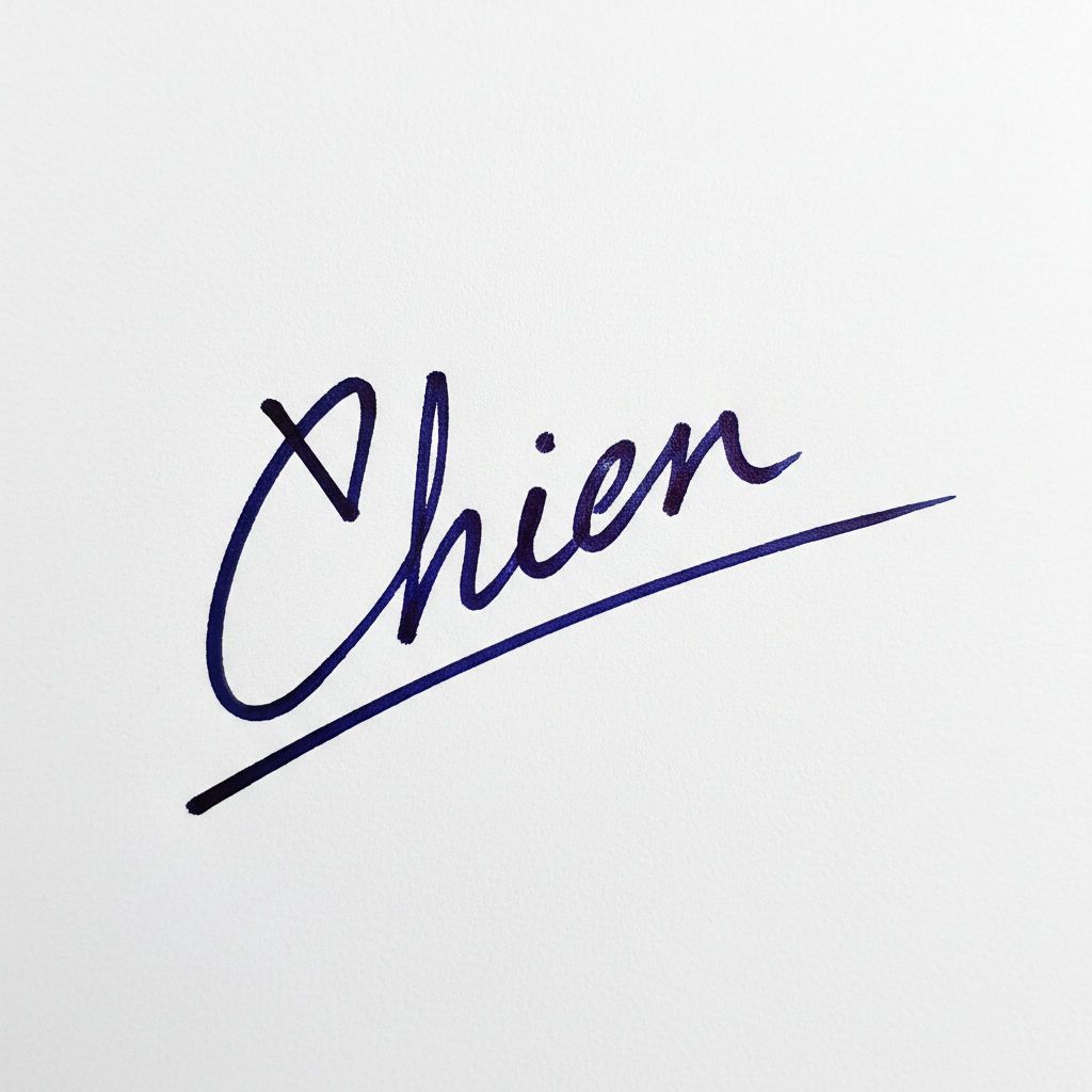 Chữ Ký Người Tên Chiến: Bí Quyết Kiến Tạo Dấu Ấn Cá Nhân Độc Đáo Mẫu chữ ký tên Chiến số 9