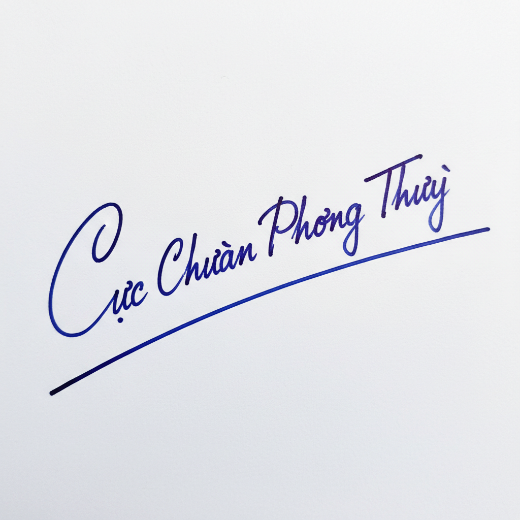 Mẫu chữ ký tên Cực Chuẩn Phong Thủy số 3
