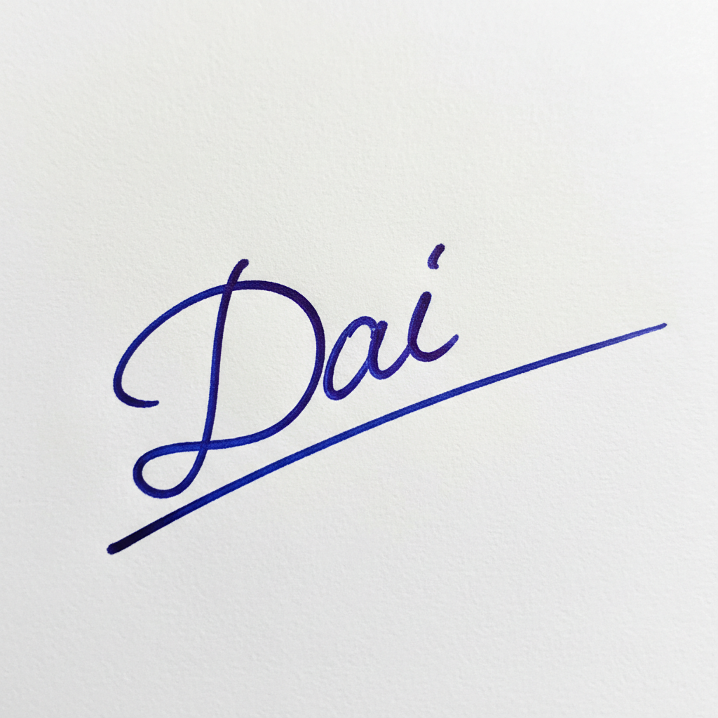 Mẫu chữ ký tên Đại số 3