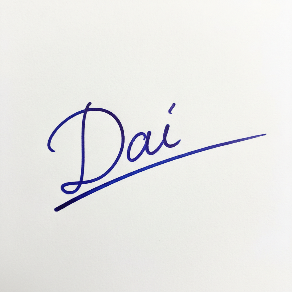 Mẫu chữ ký tên Đại số 3