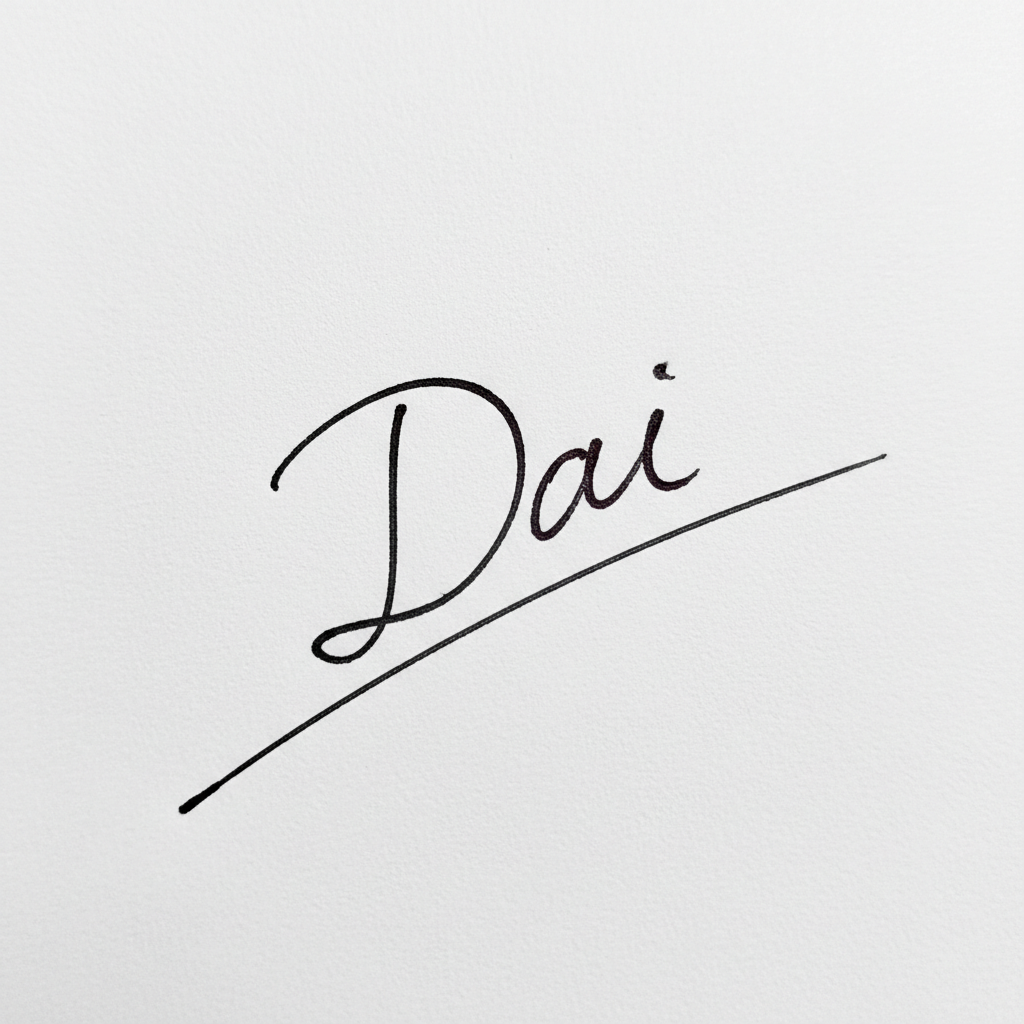 Mẫu chữ ký tên Đại số 5