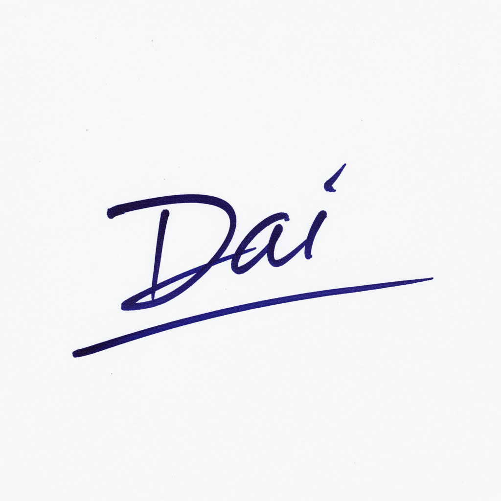 Mẫu chữ ký tên Đại số 9