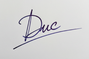 Mẫu chữ ký tên Đức số 1