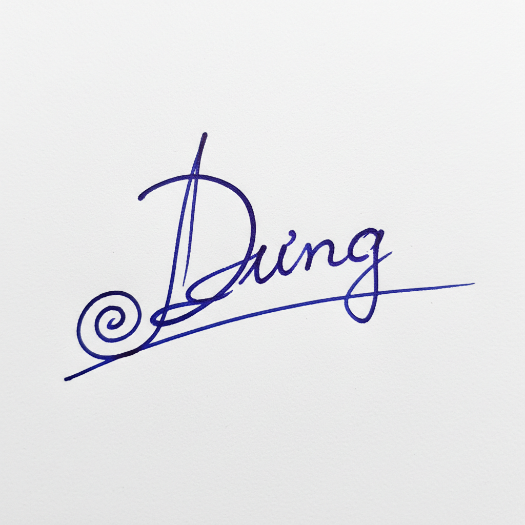 Mẫu chữ ký tên Dũng số 6