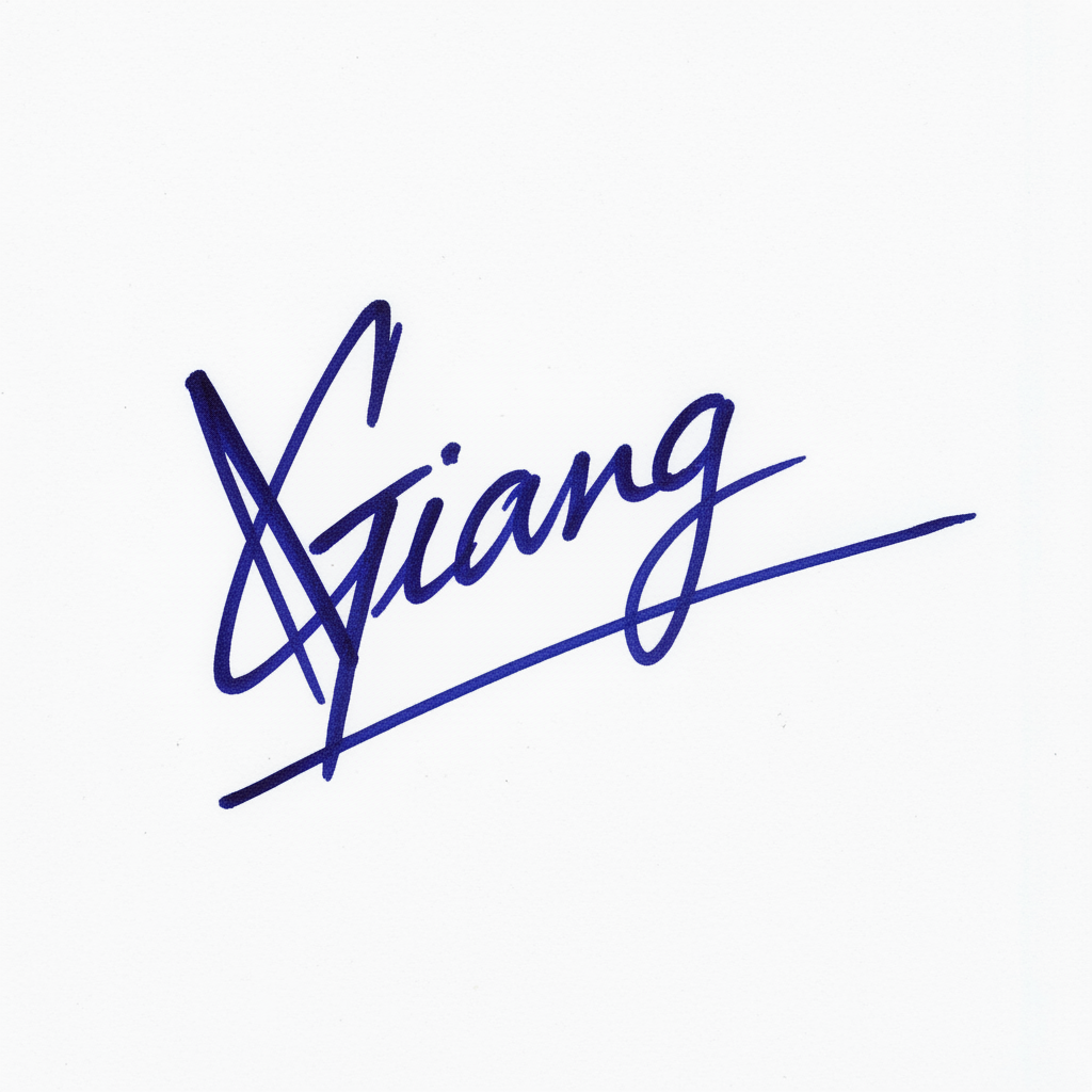 Mẫu chữ ký tên Giang số 9