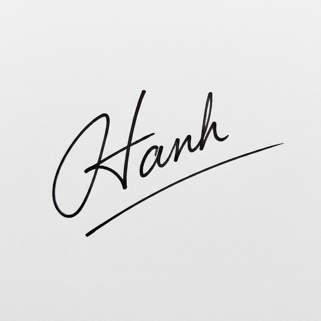 Mẫu chữ ký tên Hạnh số 5