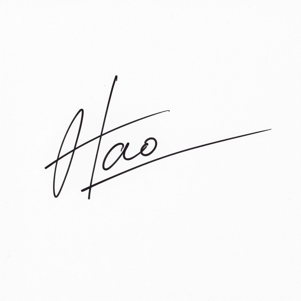 Chữ Ký Đẹp Tên Hào: Dấu Ấn Cá Tính, Khai Mở Vận Mệnh Mẫu chữ ký tên Hào số 10