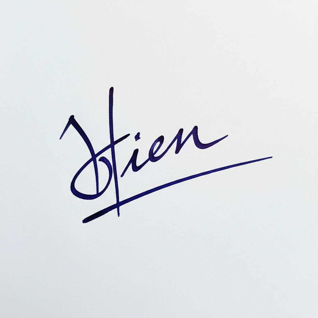 Mẫu chữ ký tên Hiền số 9