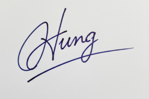 Mẫu chữ ký tên Hưng số 1