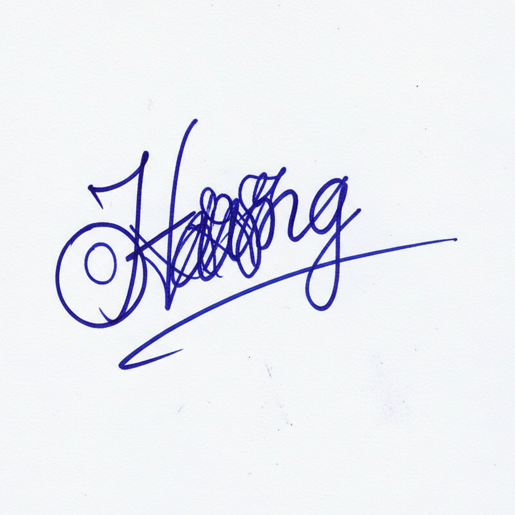 Các Mẫu Chữ Ký Tên Hưng: Nâng Tầm Cá Tính, Hút Vận May Mẫu chữ ký tên Hưng số 6