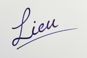 Mẫu chữ ký tên Liễu số 1