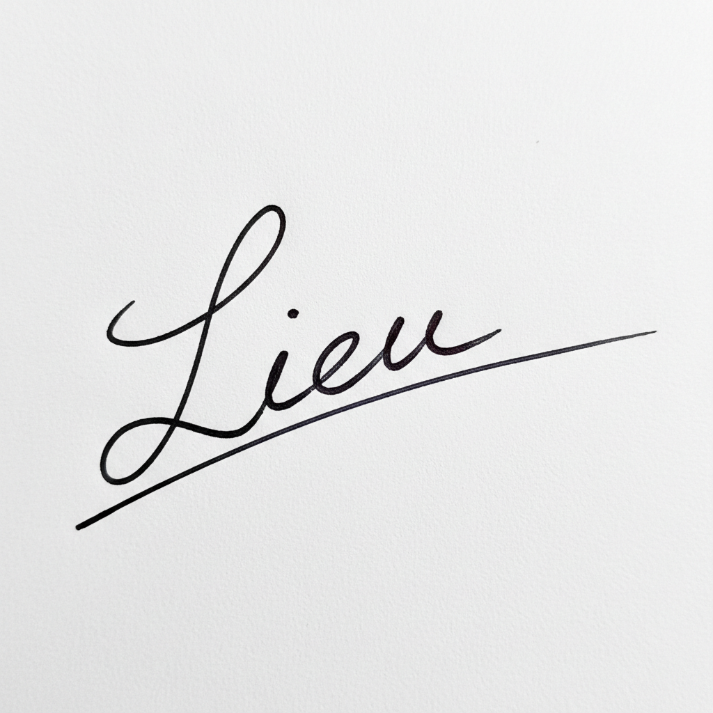 Chữ Ký Đẹp Tên Liễu: Khẳng Định Cá Tính, Thu Hút May Mắn Mẫu chữ ký tên Liễu số 10