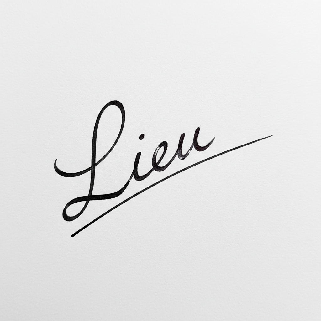 Chữ Ký Đẹp Tên Liễu: Khẳng Định Cá Tính, Thu Hút May Mắn Mẫu chữ ký tên Liễu số 5