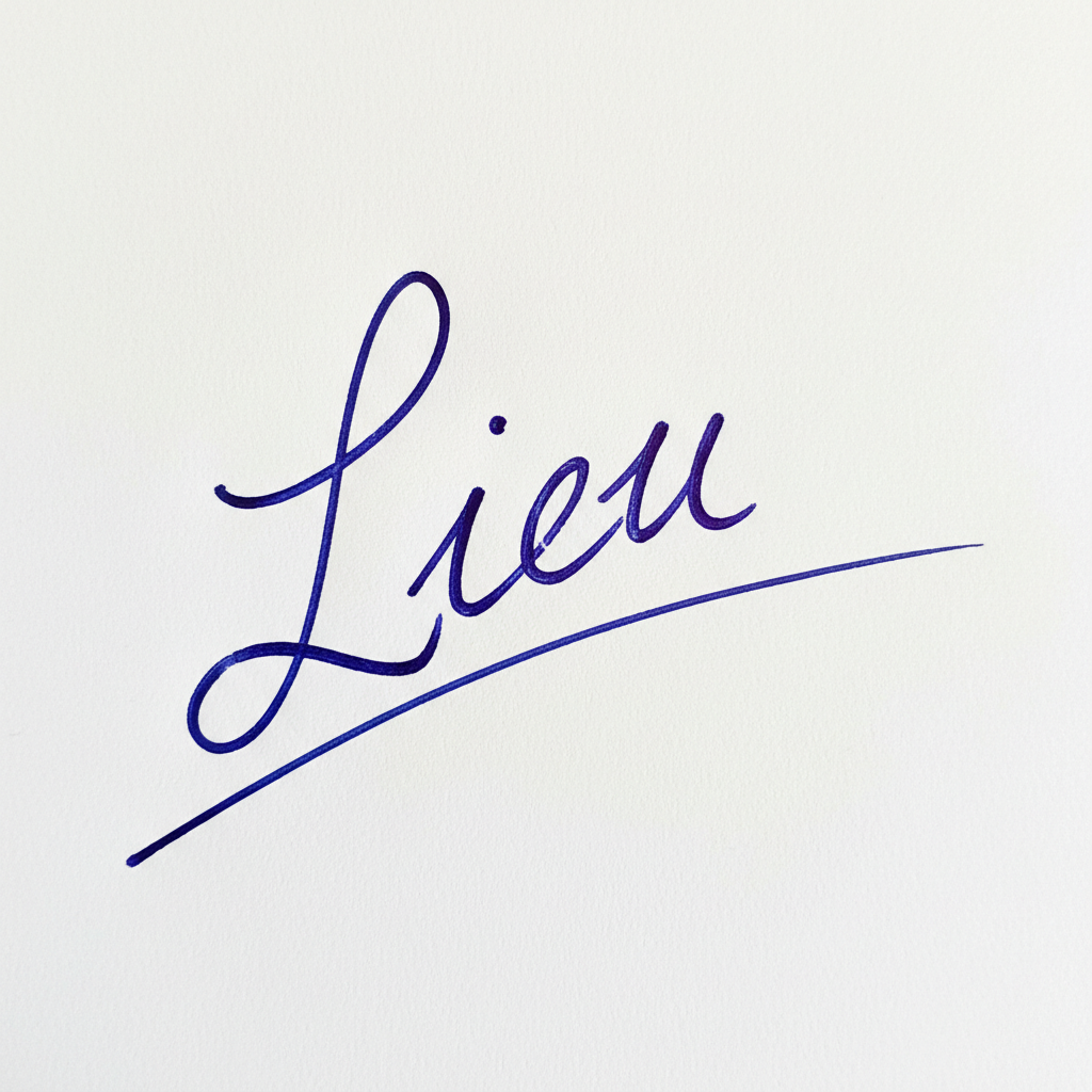 Chữ Ký Đẹp Tên Liễu: Khẳng Định Cá Tính, Thu Hút May Mắn Mẫu chữ ký tên Liễu số 6