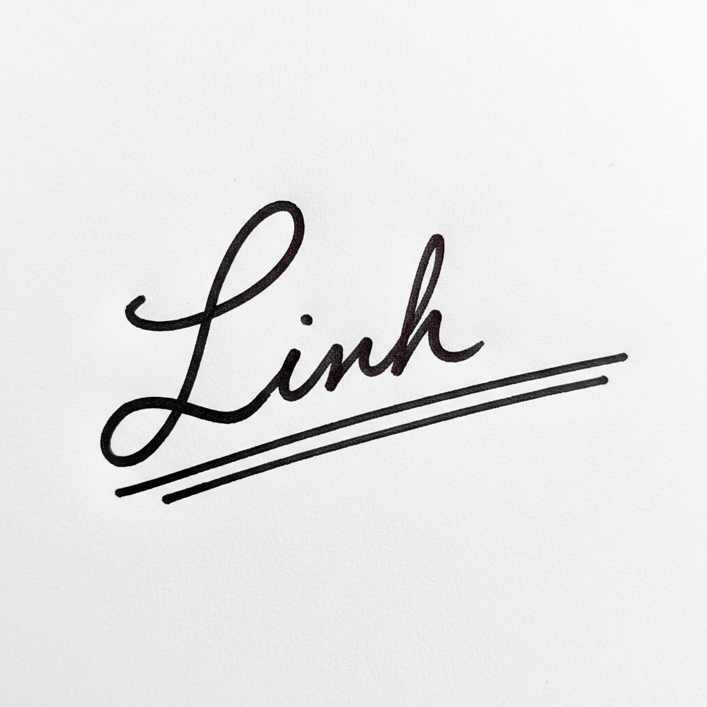 Mẫu chữ ký tên Linh số 7