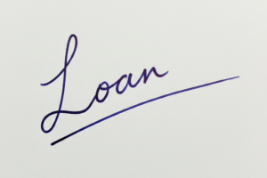 Mẫu chữ ký tên Loan số 1