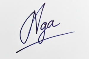 Mẫu chữ ký tên Nga số 1