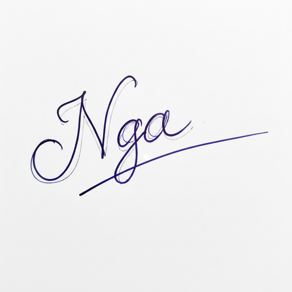 Mẫu chữ ký tên Nga số 4