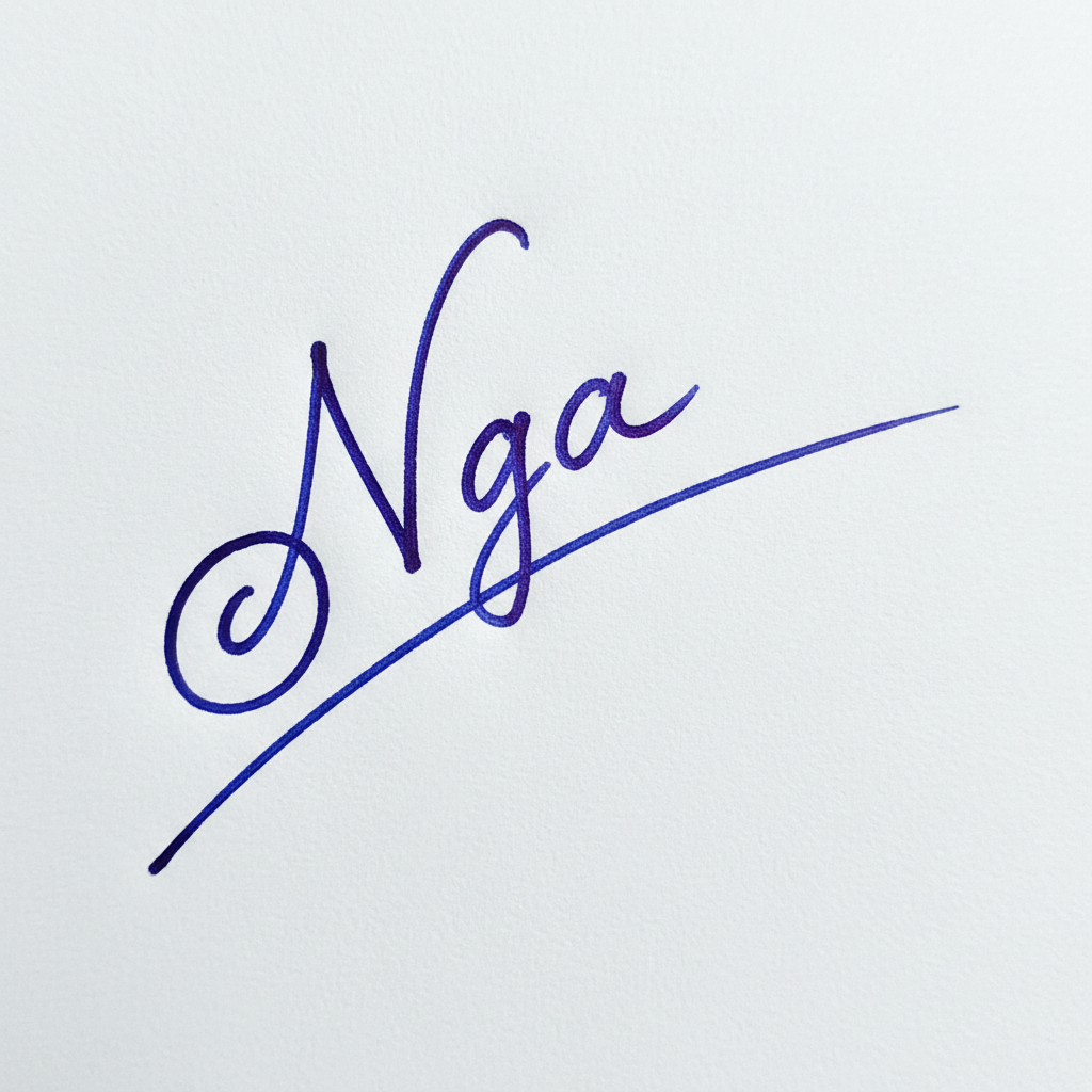 Mẫu chữ ký tên Nga số 6