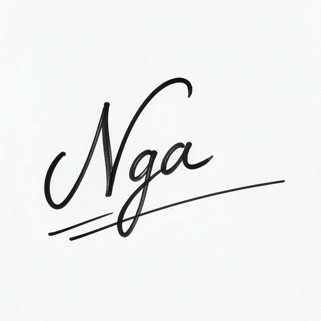 Mẫu chữ ký tên Nga số 7