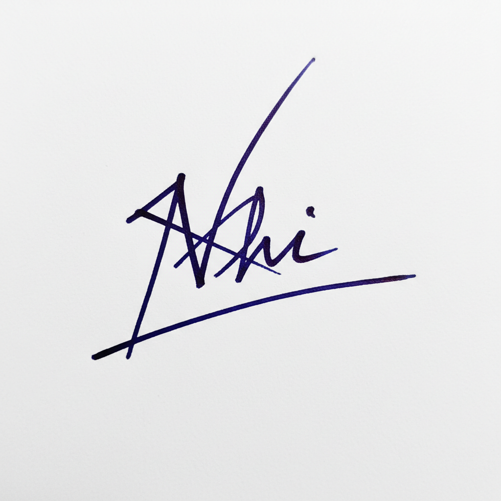 Mẫu chữ ký tên Nhi số 9